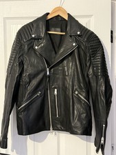 AllSaints Men's Biker Bomber