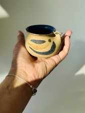 1980’s Icelandic Kolbrun Kjarval Studio Pottery Bird Pot - Rare