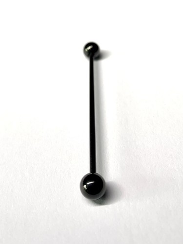 Stylish black plain collar bar - stylish,