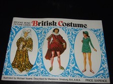 BROOKE BOND PG TIPS TEA CARD VINTAGE  BRITISH COSTUME       ALBUM + CARDS  VGC