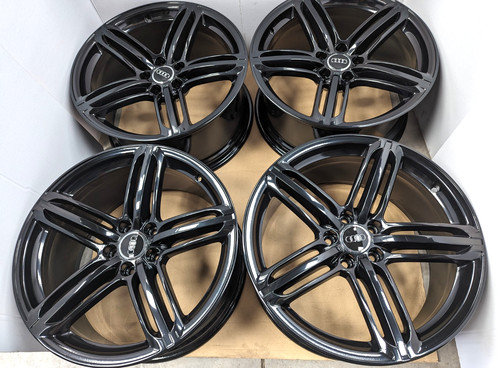 Genuine black audi line - 4x,