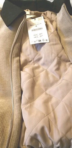 Size bnwt zara quilted - m,