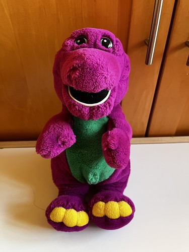 Barney plush vintage 1992 - barney, 13"