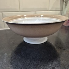 Denby Seville 9.25"/23cm Footed Fruit Salad Serving Bowl Dish VINTAGE