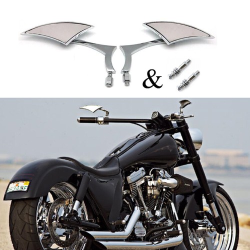 Chrome motorcycle rearview - motorcycle,