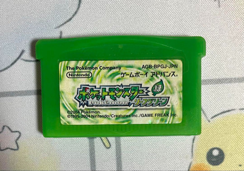 Pokemon leaf green gba - pokemon,