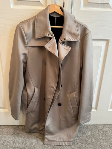 Zara man beige double breasted - beige,