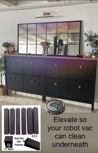 Ikea dark wood furniture - wood,