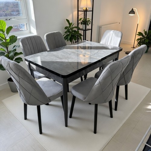 Wooden grey marble - wooden,
