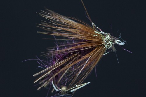 Midas dry fly - ,, claret