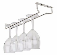 Chrome Glass Hanger Wine Glass