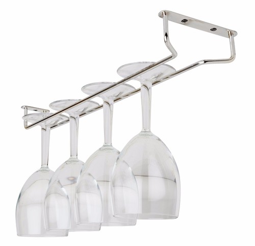 Chrome glass hanger wine - chrome,
