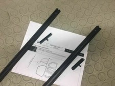 COPPIA 2 CANALINO VETRO SCENDENTE DX E SX e PATTINI FIAT DOBLO' DAL 2000 AL 2009