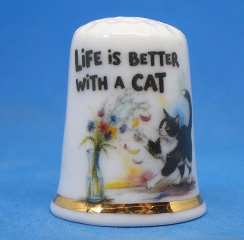 Birchcroft china thimble - birchcroft, --