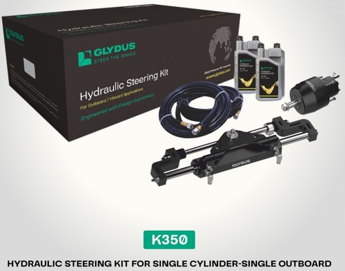Hydraulic steering 350 max - hydraulic, hp