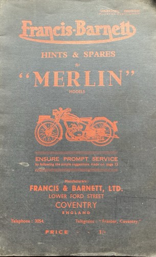 Francis barnett merlin - francis-barnett,
