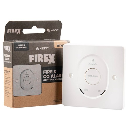Mains powered fire co alarm - mains,
