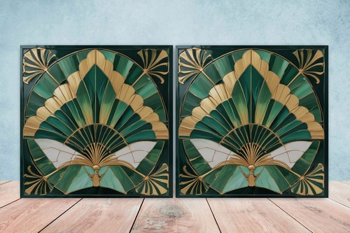 Art deco design ceramic tiles - deco,