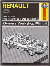 Renault 25 1984-1986 Haynes