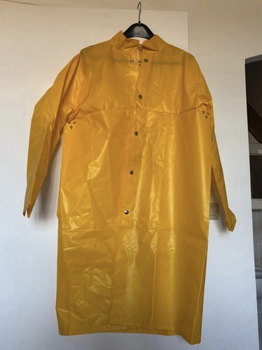 Vintage raincoat rubber jacket - vintage,