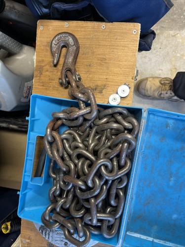 Heavy duty tow chain with - duty,