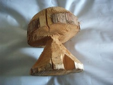 Small Wooden Mushroom
