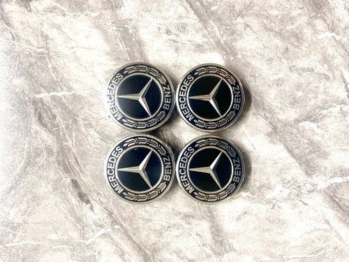 Mercedes black alloy wheel - 4x,