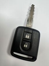 GENUINE NISSAN 2 BUTTON REMOTE KEY FOB. TESTED & WORKING