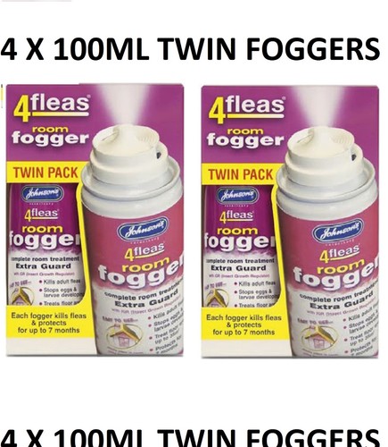 Johnsons 4fleas fogger 4x100ml - johnsons,