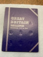 Whitman Folder shillings 1937 to 1951 with 10 shillings included. Good folder.