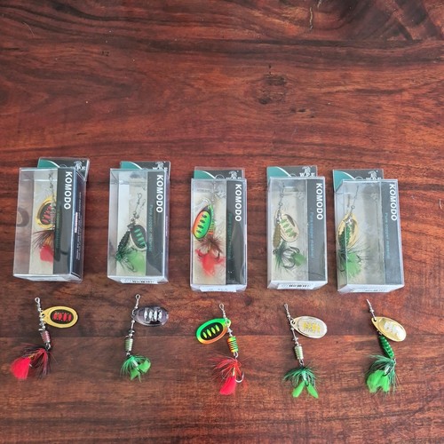 Komodo spinners 5 pack - w.p.e,