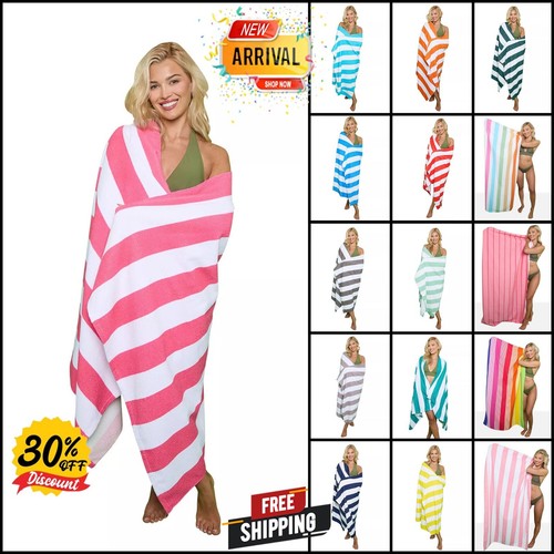 Striped beach towels 100 - striped,