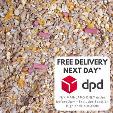 Wild Bird Food Seed Mix No Grow, No Waste, No Husk, Premium Grade 12.55kg 25kg