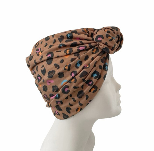 Leopard vintage style - vintage, turban
