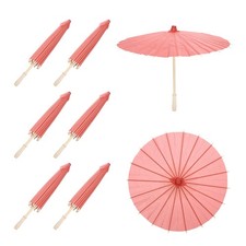 6 Pcs Paper Umbrellas ,23.6"