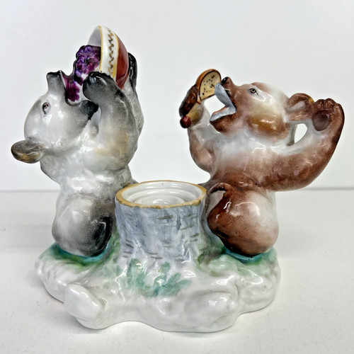 Lomonosov porcelain bear cubs - lomonosov,