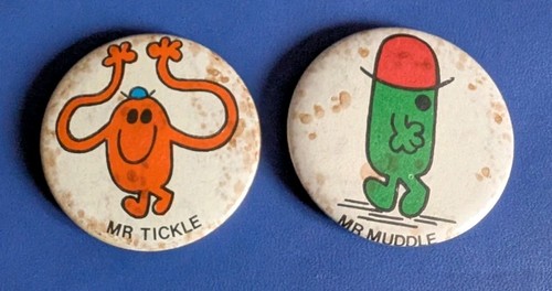 Vintage men badges - vintage,