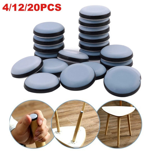 20x round furniture gliders - round,