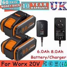 2X-1X 8.0Ah For Worx 20V