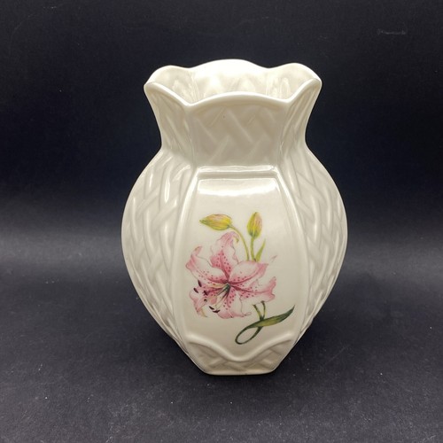 Belleek vase ireland country - belleek,