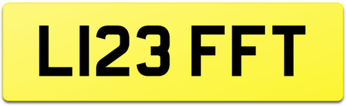 Lift private reg number plate - lift,