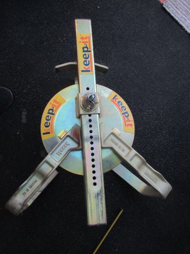 Wheel clamp security - wheel,
