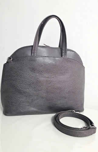 Matt nat grey faux leather - &,