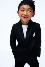 H&M Tuxedo Jacket – Black