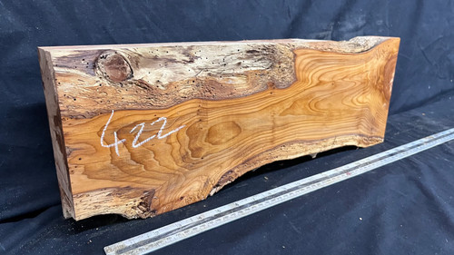 Yew resin project slab - resin,