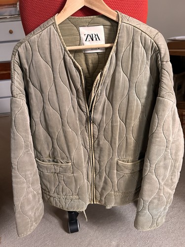 Zara women soft - green, zip