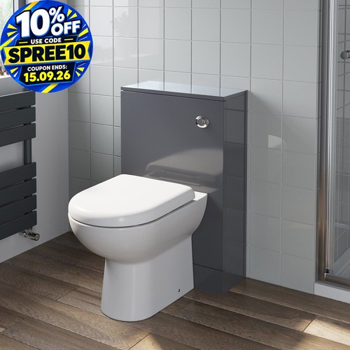 500mm bathroom toilet back - toilet, to