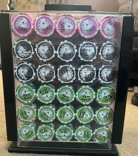 Professional poker chip - poker, set