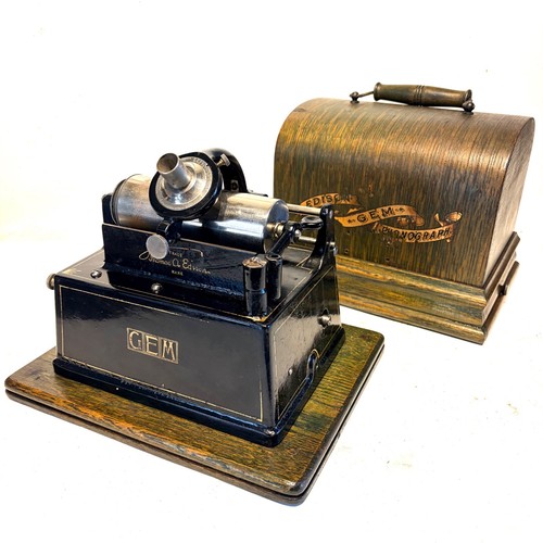 Edison gem model phonograph - edison,