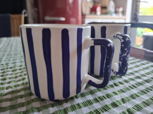 Blue white striped - 2,